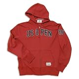 US Open 2008 Banner Full-Zip Hooded Sweatshirt - Red