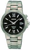 Seiko Men's SKA483 Kinetic Titanium Bracelet Watch
