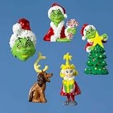 5-Piece Dr. Seuss' The Grinch Mini Christmas Ornament Set