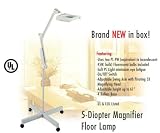 5-diopter Roll-away Magnifier Lamp Magnifying Light 5x