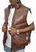 Coogi Leather Vest-Rust Brown-4XL