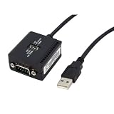 StarTech.com 6-Feet Professional RS422/485 USB Serial Cable Adapter with COM Retention ICUSB422 (Black)