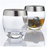 Wine Enthusiast Madison Avenue Whiskey Glasses, Set of 2