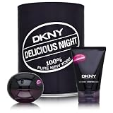 DKNY Delicious Night by Donna Karan for Women Uncover The City 2 Piece Set Includes: 1.7 oz Eau de Parfum Spray + 3.4 oz Body Lotion - B001MKCNUC