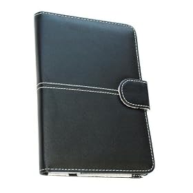 Neewer Leather Cover Case (Black) for Amazon Kindle 3 eBook eReader: MP3 Players &amp; Accessories