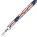American Flag Patriotic Lanyard
