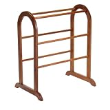 Winsome Wood Quilt Rack, Walnut ~ Winsome Wood
