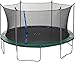 ULTRAPOWER SPORTS Trampoline 12Ft Replacement Safety Enclousure Net for 4 Arched Supports or 8 Straight Poles Round Frame Trampolines (Net Only) …