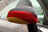 Fahne Germany Auto Aussenspiegel Flagge Deutschland WM 2010 AutoFahne Autoflagge Spiegel