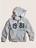 GUESS Kids Boys 1981 Zip Front Hoodie