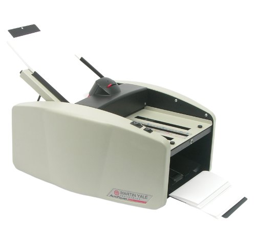 Martin Yale Model 1601 Tabletop Ease-of-Use AutoFolder Folds up to 9000 sheetshr Grey