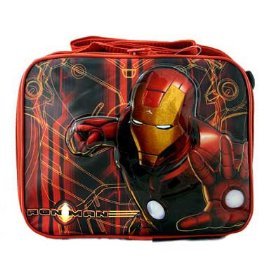 Marvle Iron Man: Lunch Bag w/ Water Bottle