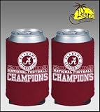 (2) Alabama 2009 National Champions Can Kaddy Koozies
