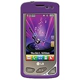 Amzer Rubberized Snap On Crystal Hard Case for LG Chocolate Touch VX8575 (P ....