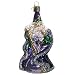 Old World Christmas Ornament Purple Wizard
