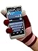 Text Gloves - Pair of Texting Glove For Touch Screen Phones (two tone pink)