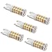 LUMAND® Pack of 5, G9 LED light Bulbs 5 Watt, Replacement for 40W Halogen Lamp, 310-330LM, Warm White,AC 100-120V Lamp