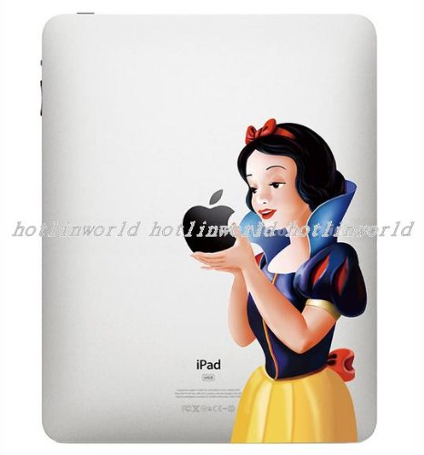 【 iPad / iPad2 対応 iPad ステッカー 白雪姫 】