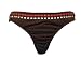 Kenneth Cole Brown Swimsuit-bottoms w/Red & White Ribbon