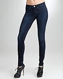 IMAGE OF bebe Logo Rhinestone Skinny Jean - INK (28)