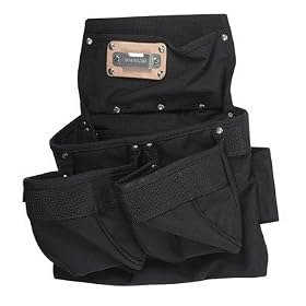Custom Leathercraft Pro Level 3 Pocket Nail and Tool Bag (5836) by CUSTOM LEATHER CRAFT