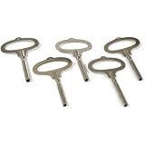 5 French Clock Keys Bestfit Quality Tools