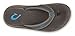 OLUKAI Ohana Boy's Beach Sandals, Quick-Dry Flip-Flop, Water Resistant & Lightweight, Extra Cushion & Comfort, Dark Shadow/Scuba, 2 3