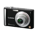 Panasonic DMCFS20 Digital Camera - Black (10.1MP, 4x Optical Zoom) 30mm Wide Lens