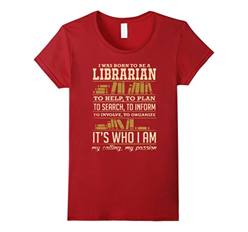 Women's Library Stamp - Love Read I Like Big Book Large Cranberry
