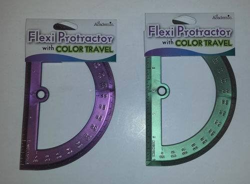 Ddi - Academic Flexi Protractor with Color Travel (1 pack of 36 items)