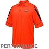 Nike Virginia Cavaliers Orange Stiff Arm Performance Polo