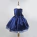 Flower Girls Dress Satin Organza Wedding Party Ball Gown Bowknot Tulle Dresses