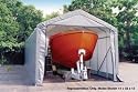 ShelterLogic 14Ft.W House Style Instant Garage - 28ft.L x 14ft.W x 12ft.H, Model# 75232