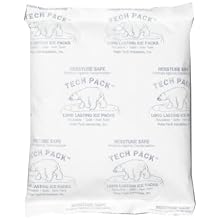 Polar Tech TP6/MS Ice Brix Viscous Gel Moisture Safe Refrigerant Cold Pack, 4" Length x 6" Width x 3/4" Thick (Case of 48)