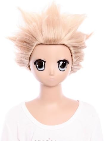 Wigs Inazuma 11 Short Golden Wigs Cool Boys Cosplay Wigs Costume Wigs Party Wigs