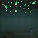 Amaonm Glow in The Dark Stars Wall Decals Removable Vinyl Luminous Star Wall Stickers Murals Home Art Decor for Kids Room Boys Girls Bedroom Ceiling Playroom Studyroom Decorations (Stars)
