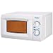 Haier MWM6600RW 0.6 Cubic Foot 600-Watt Rotary Microwave, White