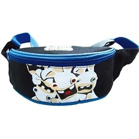 Lapins Cr�tins - A1001903 - Jeu de Plein Air - Sac Banane - Lapins Cretins - Noir