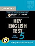 Cambridge Key English test 5 : with answers : examination papers from University of Cambridge ESOL Examinations