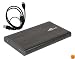 Sabrent SBT-EKU25 Ultra Slim USB 2.0 2.5-inch IDE/PATA Hard Drive Enclosure (Black)