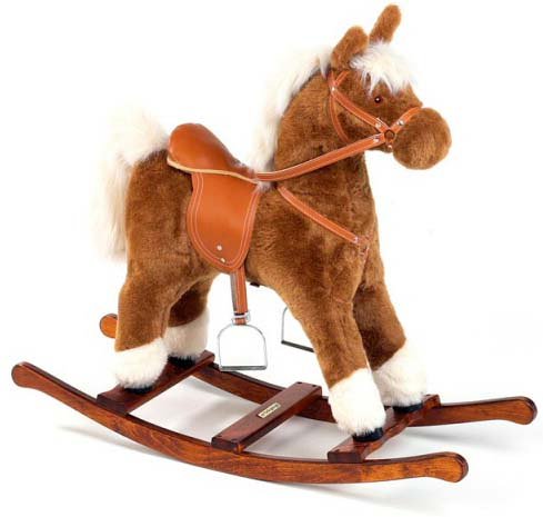 Childrens Toyshop  Toys : Babylo 54cm Rocking Horse