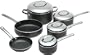 Farberware Cook 'n' Ease 10-Piece Cookware Set, Charcoal