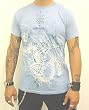 Doctrine Bonez Shirt Skull Cross Dragon Bones Shirt