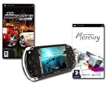 Console Bundle (Inc: PSP Value Pack, Midnight Club 3, Mercury) (PSP)