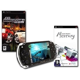 Console Bundle (Inc: PSP Value Pack, Midnight Club 3, Mercury) (PSP)
