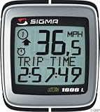 SIGMA BC1606L Bicycle Speedometer with Rear Wheel Harness