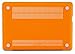 Kuzy - ORANGE Rubberized 13inch Hard Case Cover See Thru for NEW Macbook PRO 13.3 Inch (A1278 with or without Thunderbolt) Aluminum Unibody
