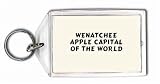 WENATCHEE Apple Capital of the World Keychain