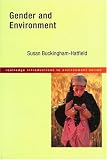 Books : Gender and Environment (Routledge Introductions to the Environment)