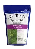 Dr. Teals Epsom Salt Foot Soak, Cooling Peppermint, 32 Ounce